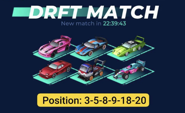 Drft Party Drft Match 1 April 2025